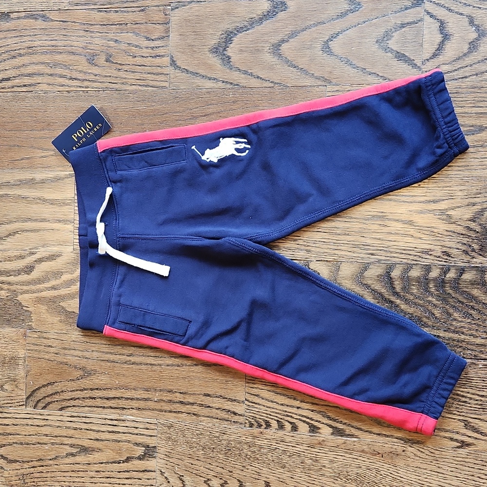 NWT Polo Ralph Lauren Boys 2T Sweatpants